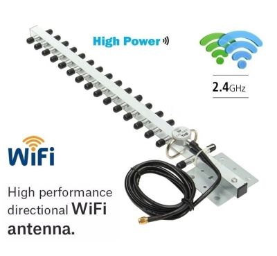 เสาอากาศ Yagi Wifi Antenna Signal Booster Antenna Directional Amplifier