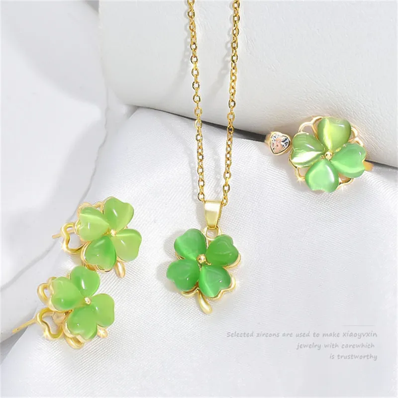 10pcs Clover Shaped Pendant For Unisex Earring, Necklace, Bracelet Making