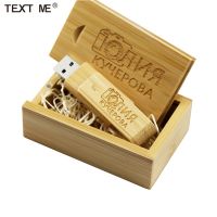 TEXT ME USB memory wooden USB 2.0 USB flash drive pen drive 4GB 8GB 16GB 32GB memory stick LOGO natural wood customization