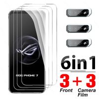 № 6in1 Glass For Asus ROG Phone 6 Pro 7 Ultimate 5G Cover Tempered Glass Screen Protector RoGPhone 6Pro Phone6 Phone7 Camera Film