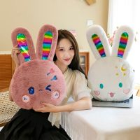 Rabbit Pillow Quilt Dual-Use Nap Pillow Quilt Car Cushion Office Thickened Folding Air-Conditioning Quilt Two-In-One 【AUG】