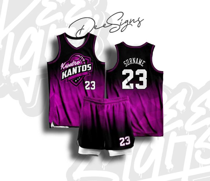 BASKETBALL JERSEY KWATRO KANTOS 01 FREE CUSTOMIZE NAME AND NUMBER ONLY ...