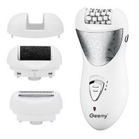 ZZOOI Original Geemy 4in1 Women Epilator Shaver Leg Body Hair Removal Wet&amp;Dry Lady Bikini Trimmer Facial Hair Remover Underarms