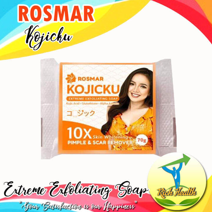 Rosmar Kojicku Extreme Exfoliating Soap 70grams | Lazada PH