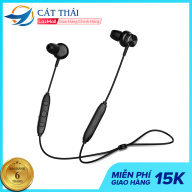 Tai nghe bluetooth Cát Thái L33 nhét tai từ tính có nút điều khiển và Mic thumbnail