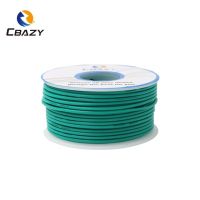 【☸2023 New☸】 fka5 22awg สายไฟและสายเคเบิลซิลิโคนยืดหยุ่นสูง25ม. ลวดทองแดงควั่น10สีที่ให้เลือกจากการเชื่อมต่อสายไฟแบบ Diy