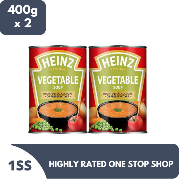 Heinz Vegetable Soup 400g X 2 | Lazada PH