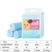 Pet Diaper Super Absorbent Dog Training Urine Pads Disposable Healthy Nappy Mat for Cats Dogs Diapers Quick-dry Surface Mat