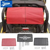 JIDIXIAN หลังคารถ Trunk Anti UV Sun ฉนวนกันความร้อน Cargo Net Sunshade อุปกรณ์เสริมสำหรับ Jeep Wrangler TJ JK JL 1997 Up