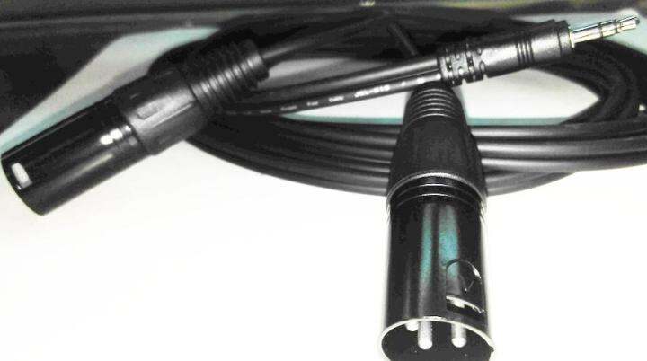 steve-accessory-สายสัญญาณเสียง-dynacom-หัวtr-st-3-5mm-ออก-xlr-ผู้-2c-ยาว-3-เมตรหัวหล่ออย่างดี