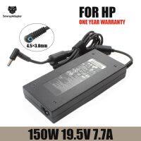 อะแด็ปเตอร์แล็ปท็อปไฟ AC ชาร์จ3.0Mm150w 19.5V 7.7A 4.5 * สำหรับ HP ADP-150XB TPN-Q193 Zbook Studio X360 G5 G5-4QH13EA Zbook 15 G3 15U