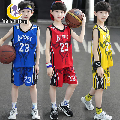 ชุดเด็กชาย TH ชุดกีฬาเด็กใหม่ชุดสูท2ชิ้นขนาดกลางและใหญ่แบบเกาหลี