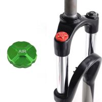 Bicycle Fork Cover Cap Aluminum Alloy Air Fork Nozzle Cover Shock Absorption Front Fork Gas Caps Cover