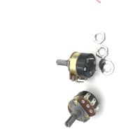 2PCS WH138-1 adjustable resistance speed regulator with switch potentiometer B5K B10K B20K B50K B100K B200K B250K B500K B1M