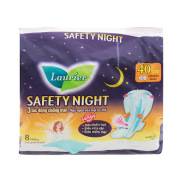 Siêu thị WinMart - Băng vệ sinh ban đêm Laurier Safety Night 40cm gói 8