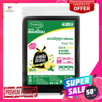 แชมเปี้ยน ถุงขยะ แบบมีหูผูก กลิ่นมินต์และเลมอน 24x28 นิ้ว x 36 ใบChampion Garbage Bags Dual Tie Mint Lemon 24 x 28 inche