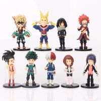 【Big-Sales】 Toy Shoy &amp; Stationers หุ่นแอ็กชันขนาด8-10ซม. การ์ตูนญี่ปุ่น My Hero Academia คอลเลกชันรถยนต์อนิเมะทำจาก PVC ของเล่นตั้งโต๊ะเป็นของขวัญสำหรับเด็ก