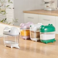 （orange kitchen） SeasoningBox น่ารัก DinosaurShaped SpiceKitchen Gadgets BBQ Seasoning Jar Spice Organizer Bottle Hot Sale