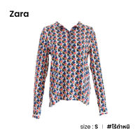 Zara เสื้อสกีนเลขาคณิต D025-29