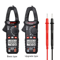 (100 ดีมาก) HABOTEST Digital Clamp Meter True RMS AC DC Current NCV โวลต์มิเตอร์แอมมิเตอร์โอห์มมิเตอร์ Hz ความต่อเนื่อง Capacitity Tester