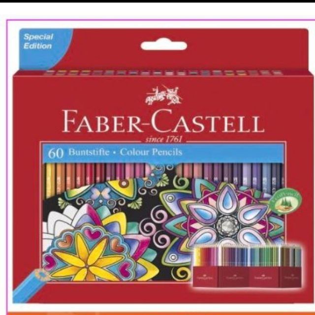 Faber-Castel Classic 60 Color Pencils Box