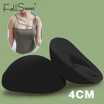 1pair Women'S Sports Breathable Push Up Invisible Bra Inserts Pads