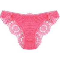 Annebra กางเกงใน ทรงบิกีนี่ ผ้าลูกไม้ Bikini Panty รุ่น AU3-758 สีบานเย็น