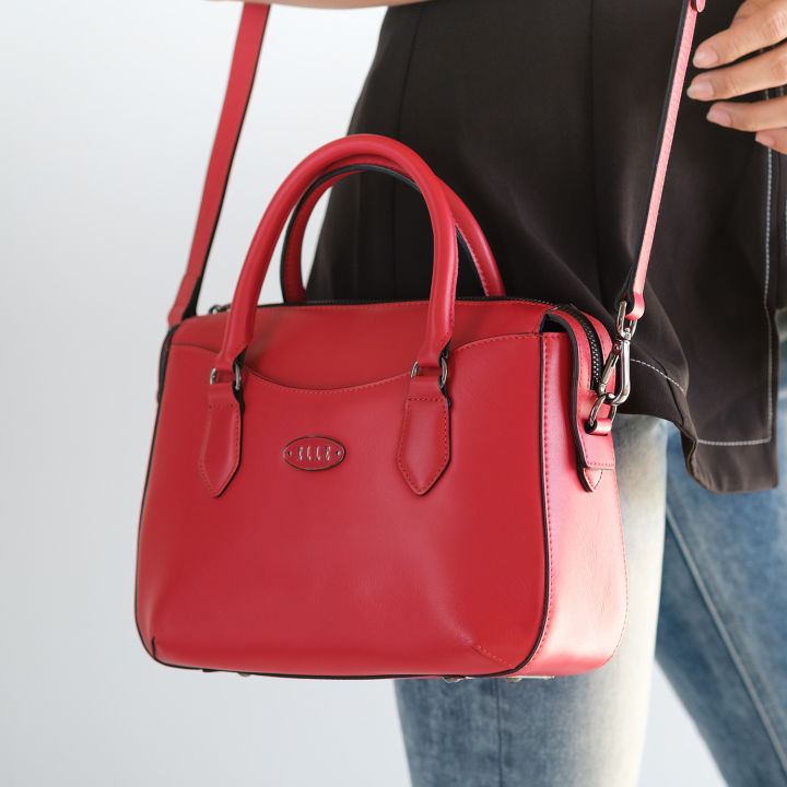 elle-bag-กระเป๋าถือและสะพายข้างผู้หญิง-parisians-handle-bag-มี-3-สี-ewh1169