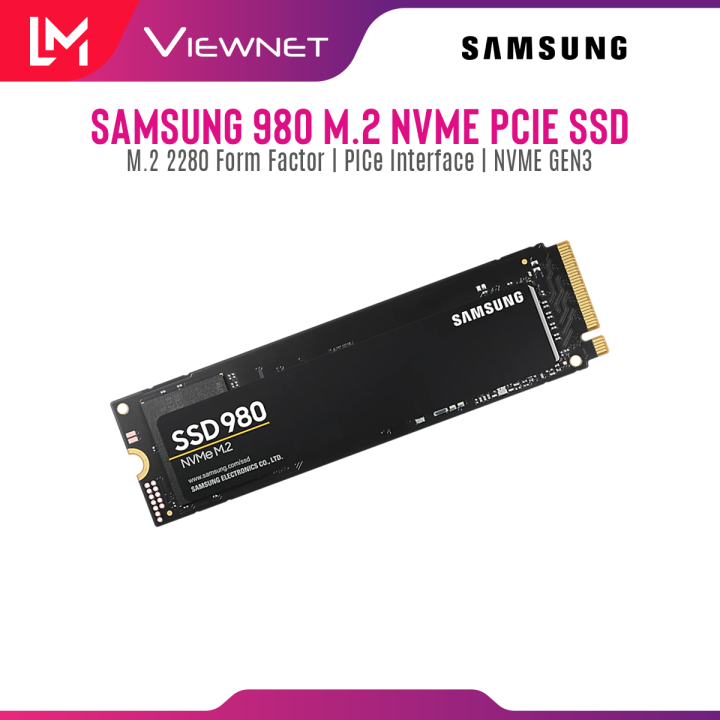 samsung 980 ssd 1tb m 2 nvme interface