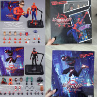 Marvel ตัวเลขลงใน Spider-Verse SV Sentinel Miles Morales Spider Man er Parker รูปการกระทำ