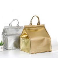 Waterproof Foldable Food Storage Thermal Bag For Cake Drink Cooler Bags Waterproof Lunch box Delivery Bag Home Textiles Storages