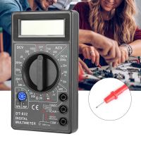 DT832 Digital Multimeter AC / DC Voltage DC Current Resistance Handheld Pocket Multimeter With Buzzer Alarm Measuring Tools Electrical Trade Tools Tes