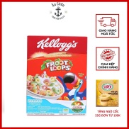 Bánh ngũ cốc ăn sáng Kellogg Froot Loops trái cây dinh dưỡng cao cấp 285gr