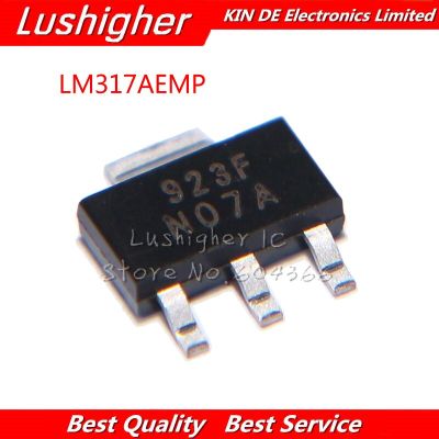 10pcs LM317AEMPX SOT-223 N07A LM317 LM317AEMP LM317A SOT Transistor  WATTY Electronics