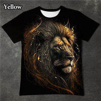 2023 Animal Print 3d T-shirt Summer New Mens Fashion Hip-hop Funny Personality T-shirt Top S-5XL