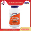 Hcmthực phẩm bổ sung l lysine 1000mg now foods double strength acid amino - ảnh sản phẩm 1