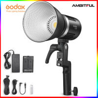 Godox ML30 ML30BI 40W LED Light Silent Mode Portable Brightness Adjustment Support Li-ion with AC Power Supply Outdoor LED Light