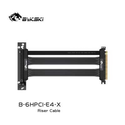 Bykski B-6HPCI-E4-X,สายต่อ GPU สำหรับติดตั้งในแนวตั้งสำหรับกราฟิกการ์ด,PCIE4.0x16ความเร็วสูง,สายเคเบิล PCI Riser การ์ดแสดงผล