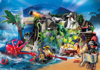 Playmobil 70322 Advent Calendar Pirates เพลย์โมบิล แอดเว้นท์ เกาะโจรสลัดลึกลับ