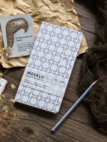 《   CYUCHEN KK 》 Kinbor Week Notebook Diary Museum Design Planner Gift Box Set โน๊ตบุ๊คพกพาโน๊ตบุ๊คขนาดเล็ก