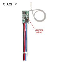 【Hot-Selling】 MotoShark QIACHIP สวิตช์รีโมทคอนโทรลไร้สาย433 MHz ระยะไกล3.6V 12V 24V และ433 MHz LED ควบคุมระยะไกล