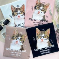 AnyWear - เสื้อ Oversize ลาย Dogs eat cats dine