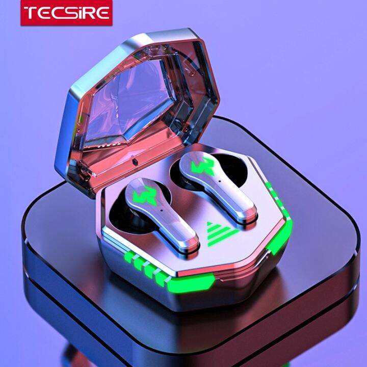 Tecsire N35 Gaming Bluetooth Earphone Wireless Earbuds TWS Bass Stereo ...