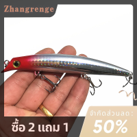 zhangrenge?Cheap? 1ชิ้นเหยื่อตกปลา12เซนติเมตร12.5กรัมเหยื่อปลอมเบ็ดตกปลา3D ตะขอแหลมเหยื่อตกปลา