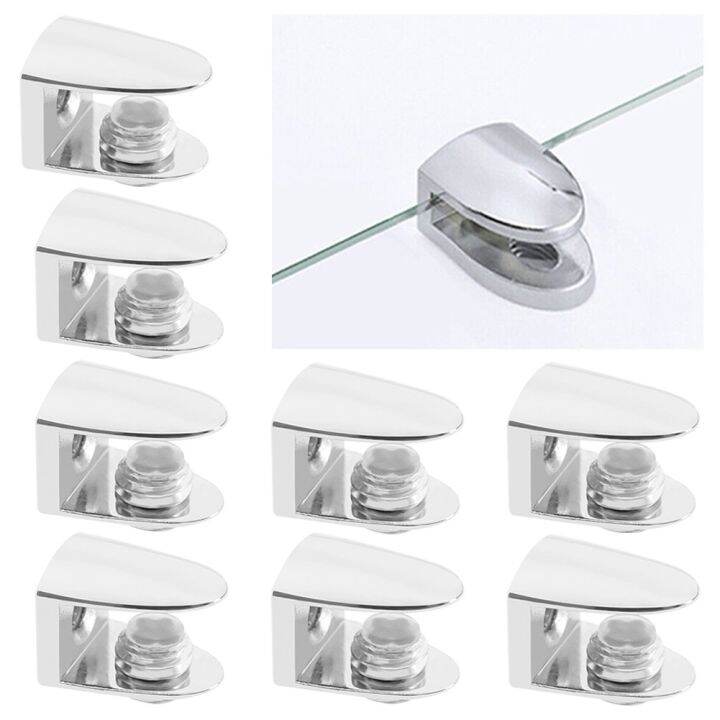 Bookshelf Glass Shelf Supports Brackets Fasteners Glass Support Bracket