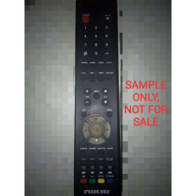 IN Remote for Nikai Basic LED TV Lazada PH