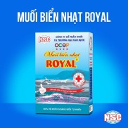 Muối biển nhạt Royal hộp 250gr bổ sung khoáng tốt cho tim mạch