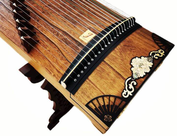 Guzheng Zheng Chinese plucked Zither Koto 21 String Ancient Instrument