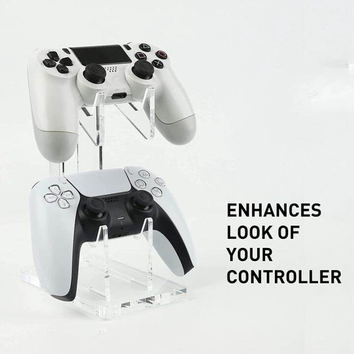 dual-tier-game-controller-holder-controller-holder-for-switch-pro-xbox-series-x-ps4-joystick-rack-stand