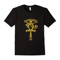 Fashion Popular Egyptian Eye Of Horus Ankh Archaeologist Printed Brand tshirt  85QX